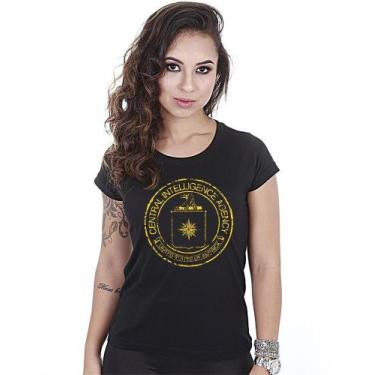 Imagem de Camiseta Militar Baby Look Feminina Cia - Team Six