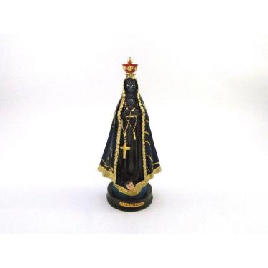 Imagem de Imagem Nossa Senhora Aparecida Tradicional Resina 20 Cm
