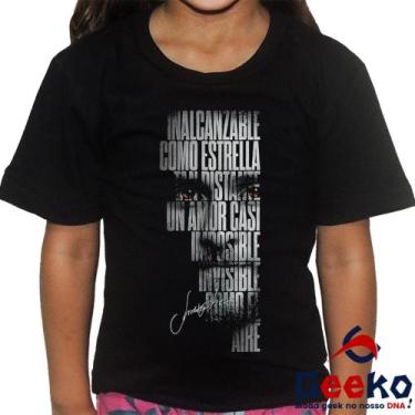 Imagem de Camiseta Infantil Christopher Von Uckermann 100% Algodão Soy Rebelde T