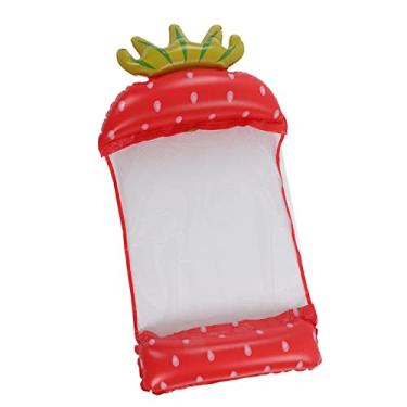 Imagem de Cama Flutuante de água, Dobrável, Sem Vazamento, Rede de água Amigável para a Pele, Espreguiçadeira Flutuante, Pvc Ecológico para Praia