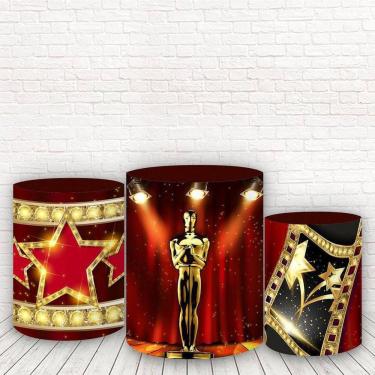 Imagem de Trio De Capas Cilindros 3D Sublimado Oscar Fcc-397