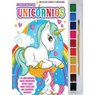 Imagem de Floresta Encantada Livro Para Pintar Com Aquarela