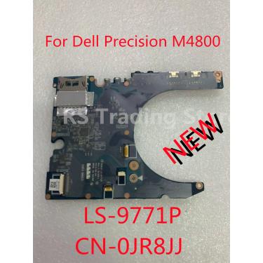 Imagem de Áudio USB Jack Leitor de Cartão SD  Placa de Circuito IO  DELL Precision M4800  LS-9771P  CN-0JR811