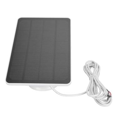 Imagem de Generic Carregador de Câmera Solar, 360 ° Montagem Ajustável Eficiente da Campainha Solar Carregador de Painel IP66 Câmera 2K Impermeável para Campainha (CSP4W-U-W)