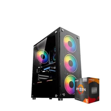 Imagem de PC Gamer Imagem HiTech e Alta Performance: Ryzen 5 5600G, Radeon Vega 7, 16GB RAM, SSD 480GB, Gabinete RGB