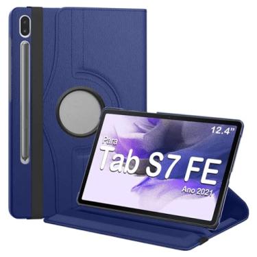 Imagem de CAPA CASE PARA TABLET SAMSUNG GALAXY TAB S7 12.4" Sm-T730 Sm-T735 ANO 2021 - ALAMO (AZUL)