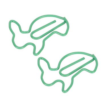 Imagem de Material Escolar de Escritório Material de Escritório Multiuso Resistente Ao Desbotamento 100 Unidades de Clipes de Papel de Desenho Animado para Classificação de Documentos