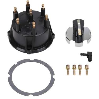 Imagem de Kit de tampa de distribuidor e rotor de ignição para motores V6 4,3L com ignição Thunderbolt IV e V HEI - Substitui 815407Q5, 815407A2, 815407Q02,18-5274