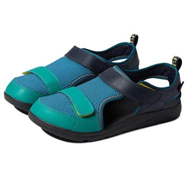 Imagem de Teva Sandália infantil unissex K Hurricane Seekado, Coral azul multi, 2 Little Kid