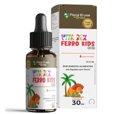 Imagem de Vitamina Infantil Ferro Kids em Gotas Sabor Morango 30ML