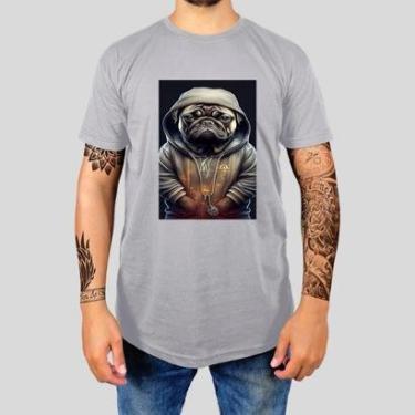 Imagem de Camiseta Masculina Casual Algodão Premium Gola Redonda Estampada Lili-Masculino