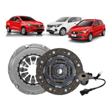 Imagem de Kit Embreagem com Atuador Argo Cronos Doblo Mobi Uno 1.3 câmbio GSR automatizado 90374 Elper