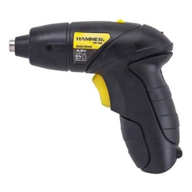 Imagem de Parafusadeira Compacta - Hammer - Preto - 110V/220V