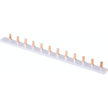 Imagem de Barramento Norma Din Tramontina 2 Fases 12 Polos - Tipo Pente - Pino