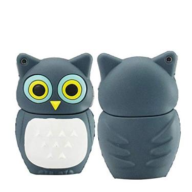 Imagem de 32GB Modelo Coruja USB Flash Drive Pen Drive USB 3.0 Flash Drive USB 3.0 Stick USB 3.0 (Cinza)