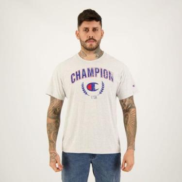 Imagem de Camiseta Champion College Usa Cinza