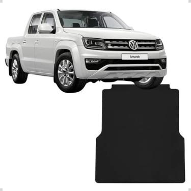 Imagem de Tapete Borracha Protetor Caçamba Caminhonete Vw 2017 A 2023