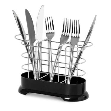 Imagem de Porta talheres mestre cuca preto N334-7 - Niquelart, Preto