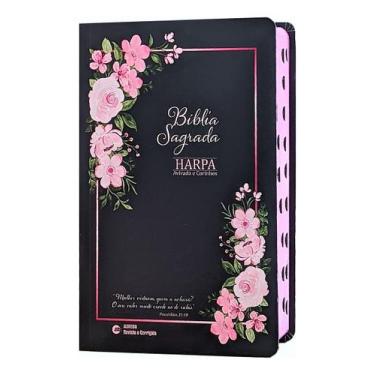 Imagem de Bíblia Sagrada Feminina Capa Dura Mulher Virtuosa Flores, Almeida Revi