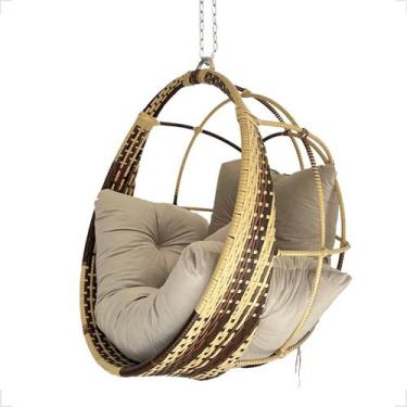 Imagem de Balanço Suspenso Ninho Ômega Cadeira Ninho Gourmet Alumínio - Fexx Fib