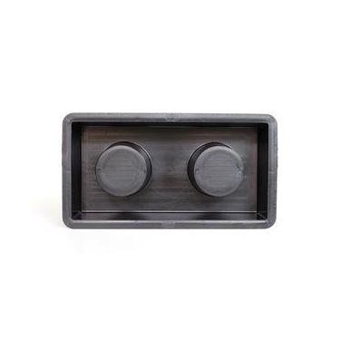 Imagem de Kit 5 Formas 2 Furos Bloco de Tijolo Ecológico 30x15x8 - GME Formas