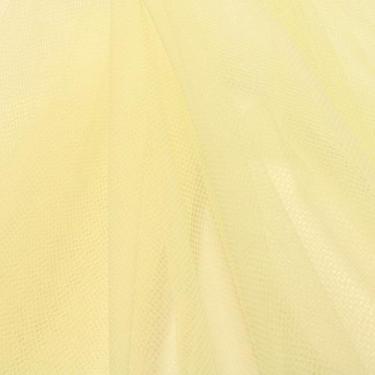 Imagem de 6 Metros Tecido Filó Para Armação Vestido Amarelo Bebê Claro - tecidos