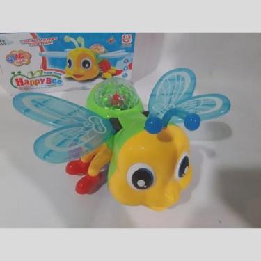 Imagem de Abelha Danante Brinquedo Musical Anda Dana Mexe Luz E Som - toys