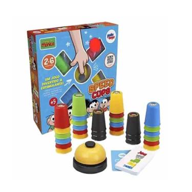 Imagem de Jogo speed cups turma da monica 3000 - Paki Toys