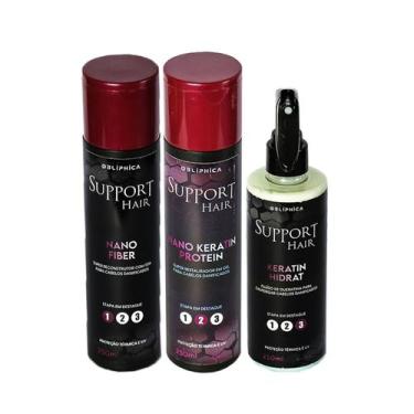 Imagem de Tratamento para Cabelos Danificados Support Hair Obliphica