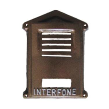 Imagem de Protetor Interfone Caixa Alumínio Fundido N01 Ouro Craqueado - Ouro Mi