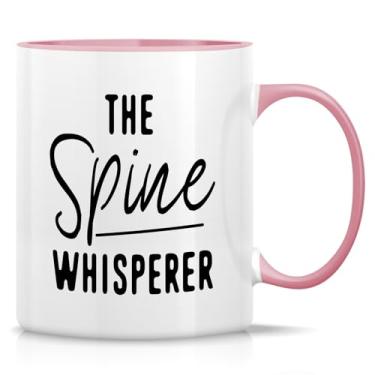 Imagem de Retreez Caneca engraçada - The Spine Whisperer Chiropractor Doctor Student 325 ml canecas de chá de cerâmica - engraçado, sarcasmo, motivacional, presentes de aniversário inspiradores - Caneca branca