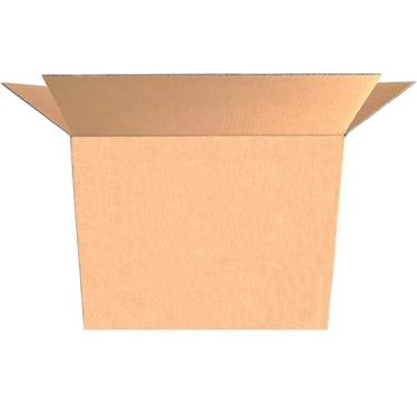 Imagem de Kit 20 Caixas de Papelão Fortes Para Mudança Medida 50x30x40 (Sem Impressão)