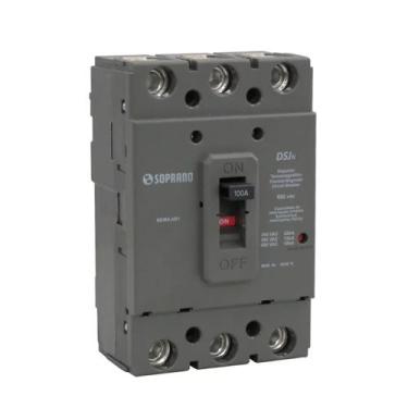 Imagem de Disjuntor Caixa Moldada 175a Dsjn3 Com Borne Nema Soprano