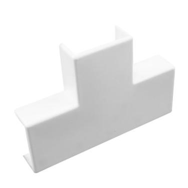 Imagem de Acabamento para Canaleta tipo "T" Branco 10x20mm Ilumi - 6204