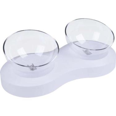 Imagem de Comedouro e Bebedouro para Pets Ergonômico 1L Kala