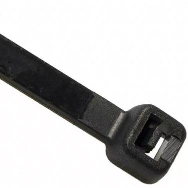 Imagem de Abraçadeira Nylon Presilha Prender Organizar Fios  Preto/Branca - 100u