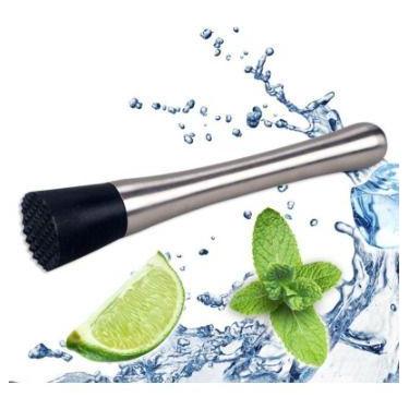 Imagem de Socador Macerador Caipirinha Inox Amassador Batida Coquetel - oem