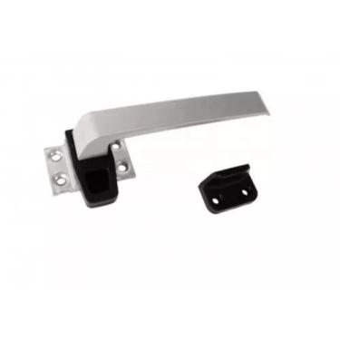 Imagem de Fecho Alavanca Alumínio P/janela Maxim Ar Basculante Madeira - Perfil