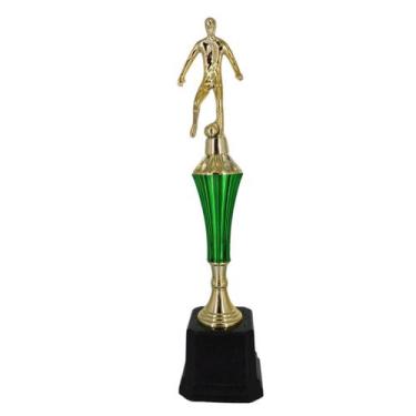 Imagem de Troféu Vitória Vencedor 502231 Futebol 36cm, Único, Homem