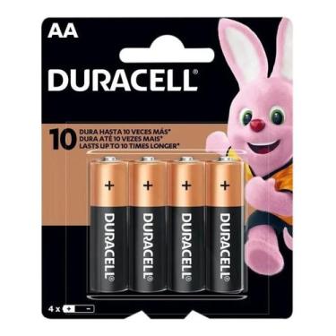 Imagem de Pilha AA Duracell 4 Unidades  Original Com N/F