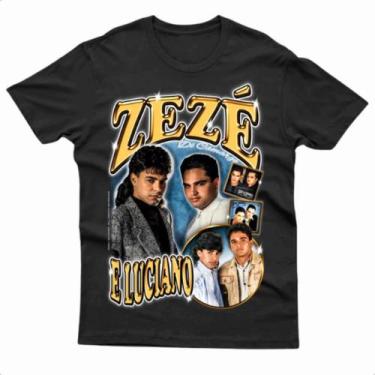 Imagem de Camiseta Zezé Di Camargo E Luciano 100% Algodão Premiun Envio Imediato