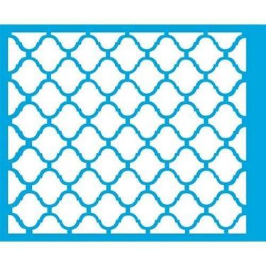 Imagem de Stencil Litoarte 17 x 21 cm - STM-157 Marroquino