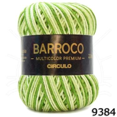 Imagem de Barbante Barroco Multicolor Premium 200g - CÍRCULO, 9384 GREENERY
