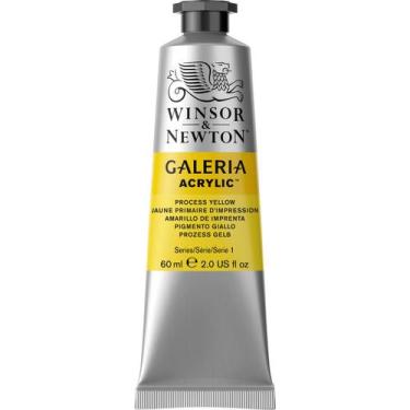 Imagem de Tinta Acrílica Galeria Winsor Newton 60ml 527 Process Yellow - Winsor 