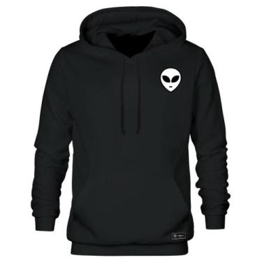 Imagem de Blusão Moletom Canguru Et Masculino e Feminino Personalizado com Capuz