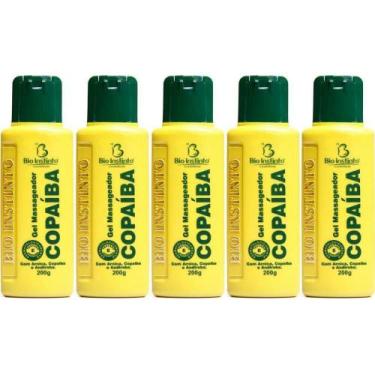 Imagem de Kit Com 5 Gel Copaíba Bio Instinto Com Arnica, Copaiba