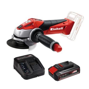 Imagem de Esmerilhadeira 4.1/2" Bateria 2,5Ah 18V TE-AG 18-115 LI Einhell, Bivol