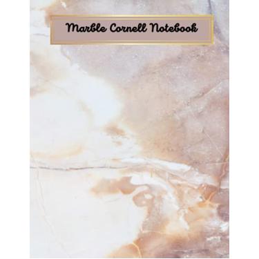 Imagem de Marble Cornell Notebook: Cornell Notes Notebook - An Efficient Note Taking System for School, College, And Work | Ruled, 120 Pages & Large Size: 8.5 X 11 | Best for High-Thoughts Meeting Notes