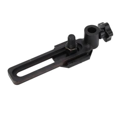 Imagem de Base de Suporte de Ferramenta de Torno, Diâmetro de Furo de 16 Mm, Descanso de Ferramenta de Torneamento de Madeira de Liga de Aço para Poste de 5/8 de Polegada, Com Acabamento