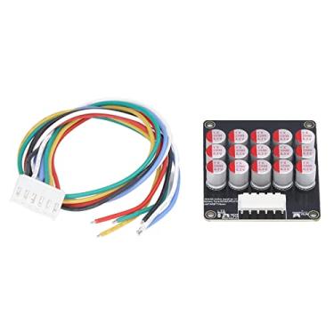 Imagem de Equalizador Ativo de Bateria Universal, Balanceador de Célula 5a, Placa de Equilíbrio Lto Lfp Lpo Ncm, Equilibra Eficientemente Baterias Adequadas para Várias Células (4-5S)